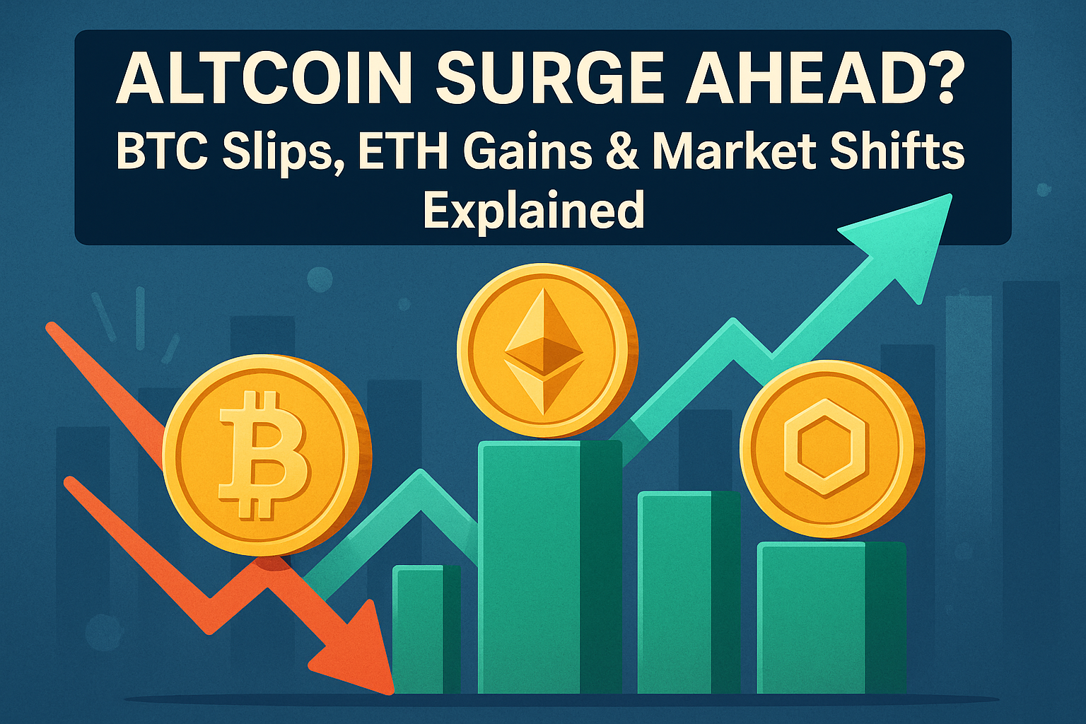 Altcoin Surge Ahead? BTC Slips, ETH Gains & Market Shifts Explained