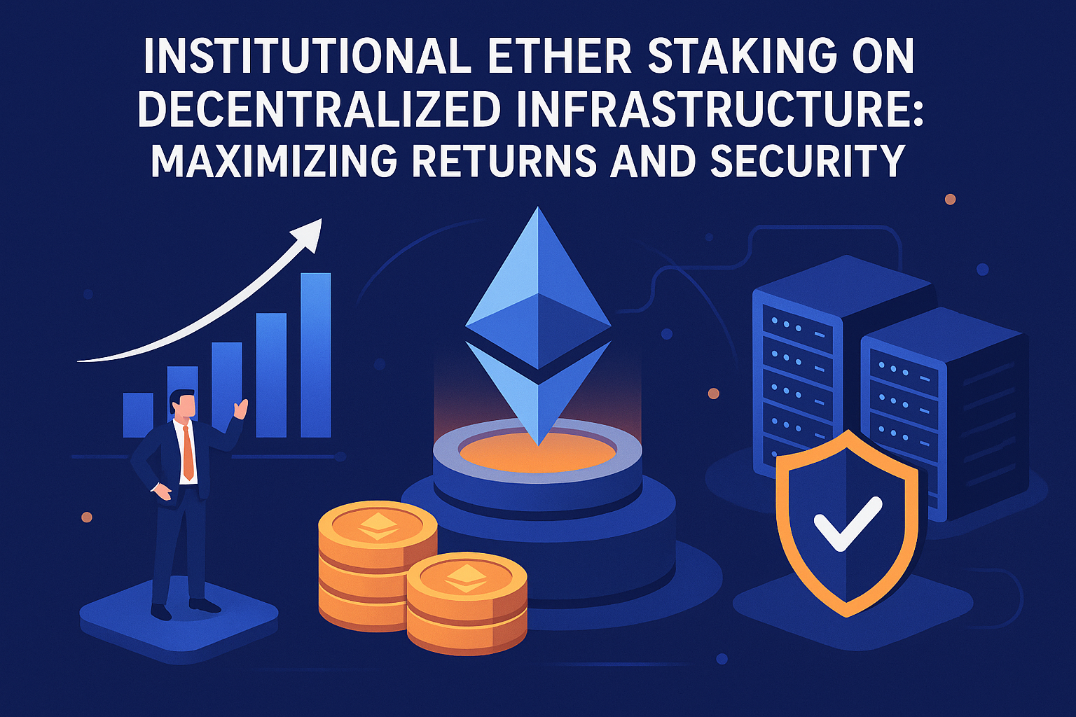 Institutional Ether Staking on Decentralized Infrastructure: Maximizing Returns and Security