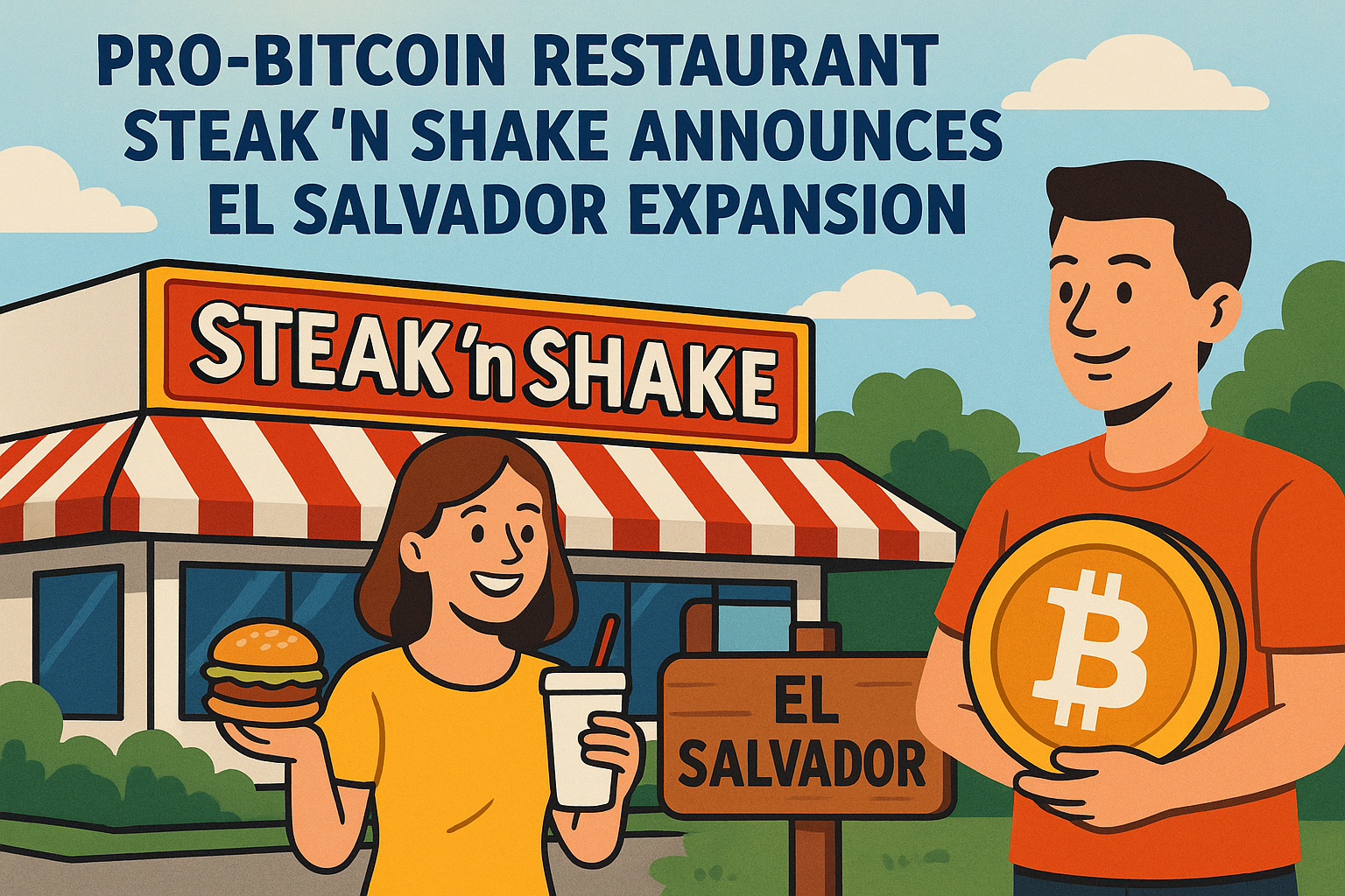 Pro-Bitcoin restaurant Steak ‘n Shake announces El Salvador expansion
