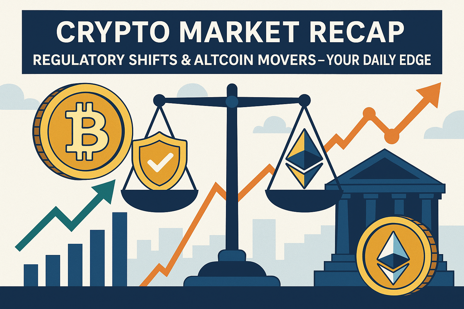 Crypto Market Recap, Regulatory Shifts & Altcoin Movers – Your Daily Edge