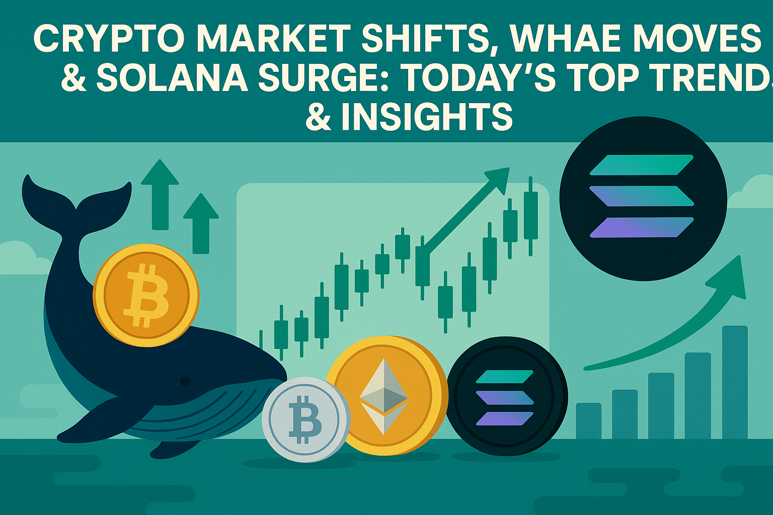 Crypto Market Shifts, Whale Moves & Solana Surge: Today’s Top Trends & Insights