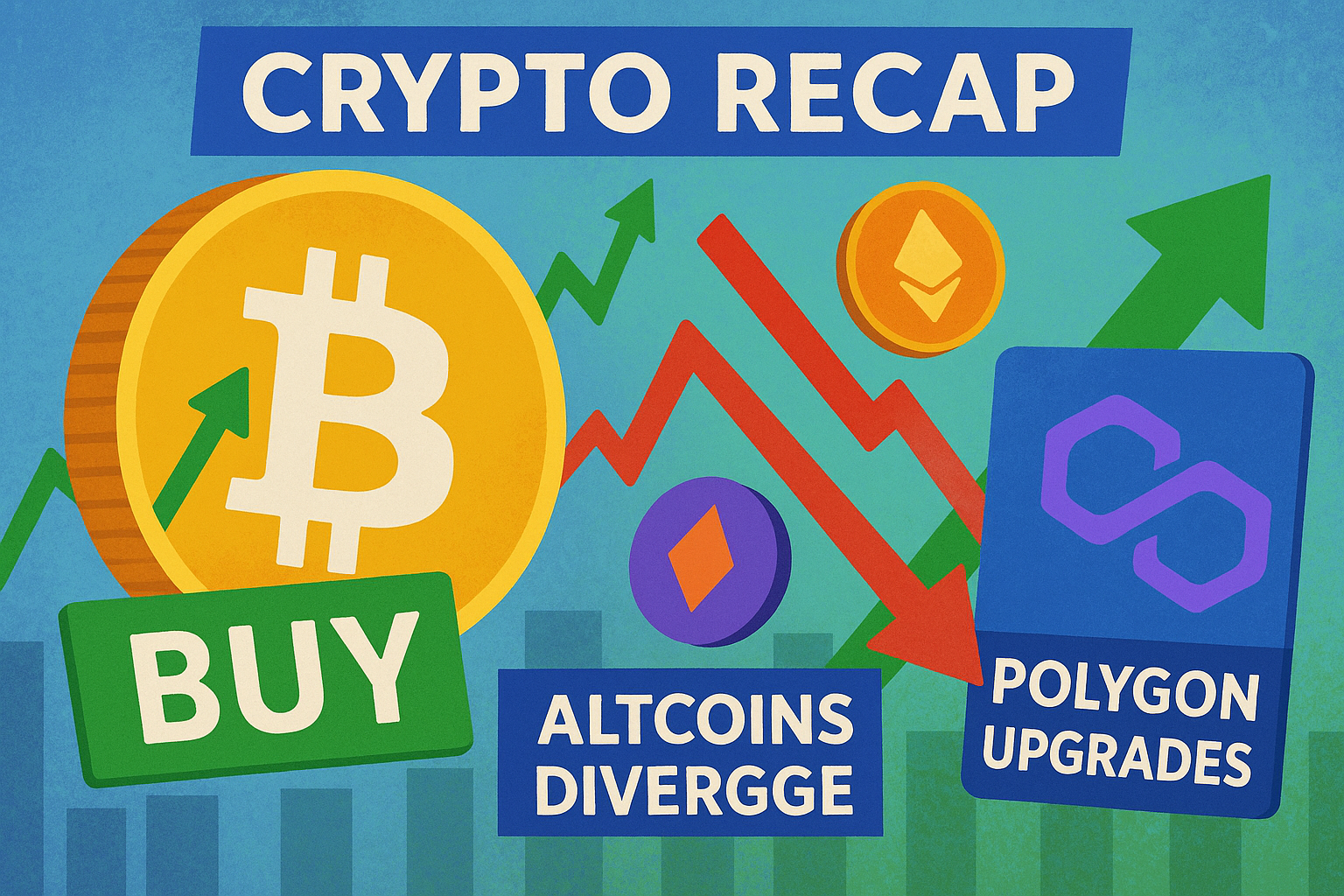 Crypto Recap: BTC Signals ‘Buy’ at $90K, Altcoins Diverge, Polygon Upgrades