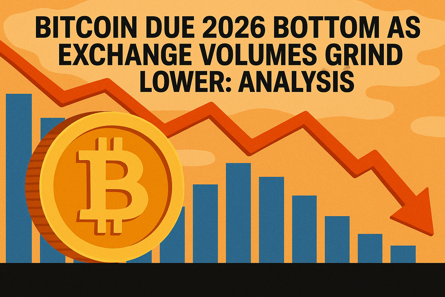 Bitcoin Due 2026 Bottom as Exchange Volumes Grind Lower: Analysis