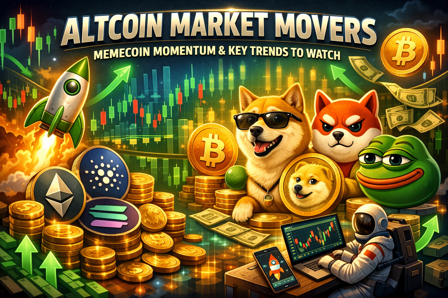 Altcoin Market Movers, Memecoin Momentum & Key Trends to Watch