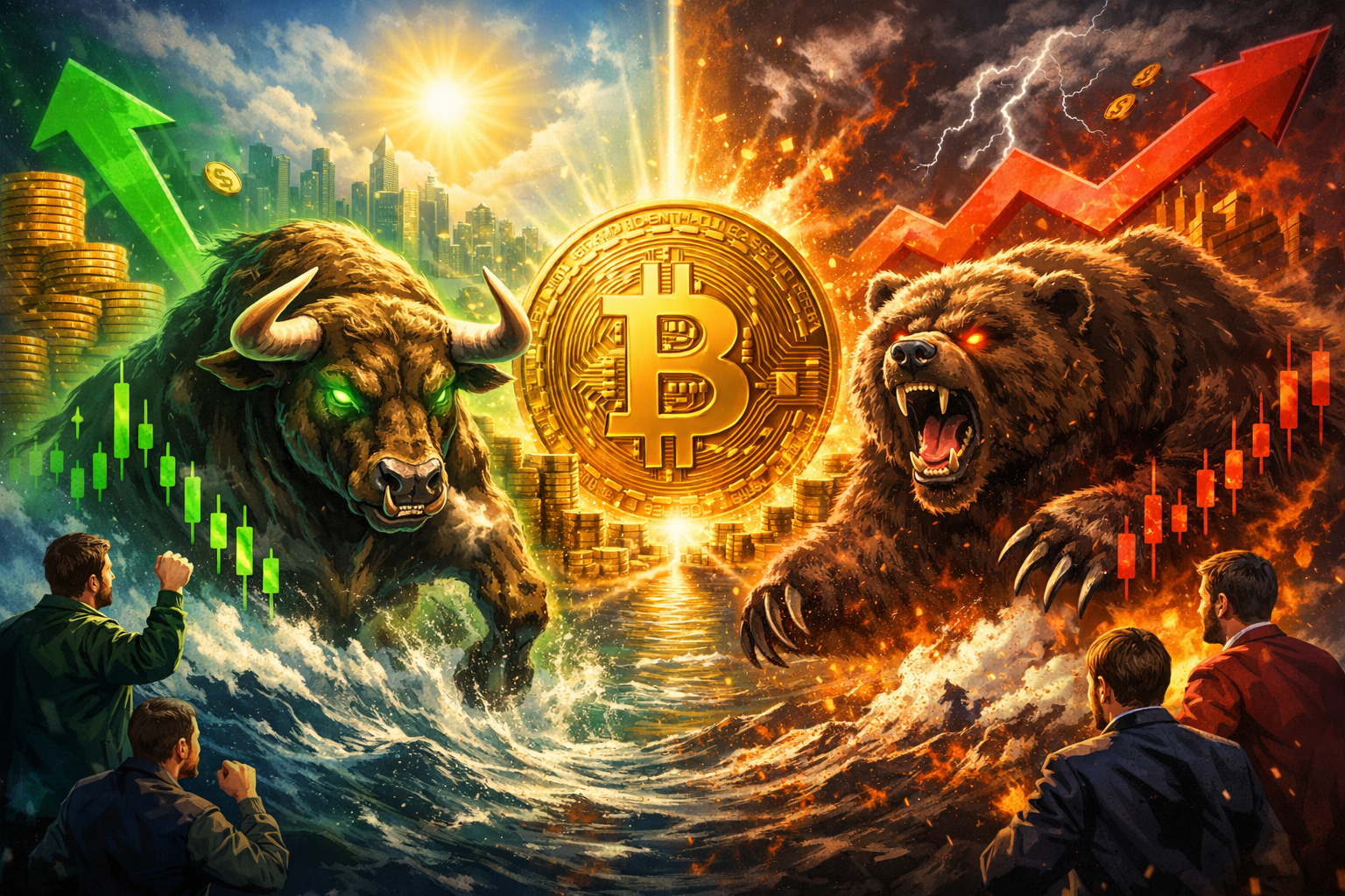 Bitcoin liquidity 'battle' rages as bull case sees clear run to $95K