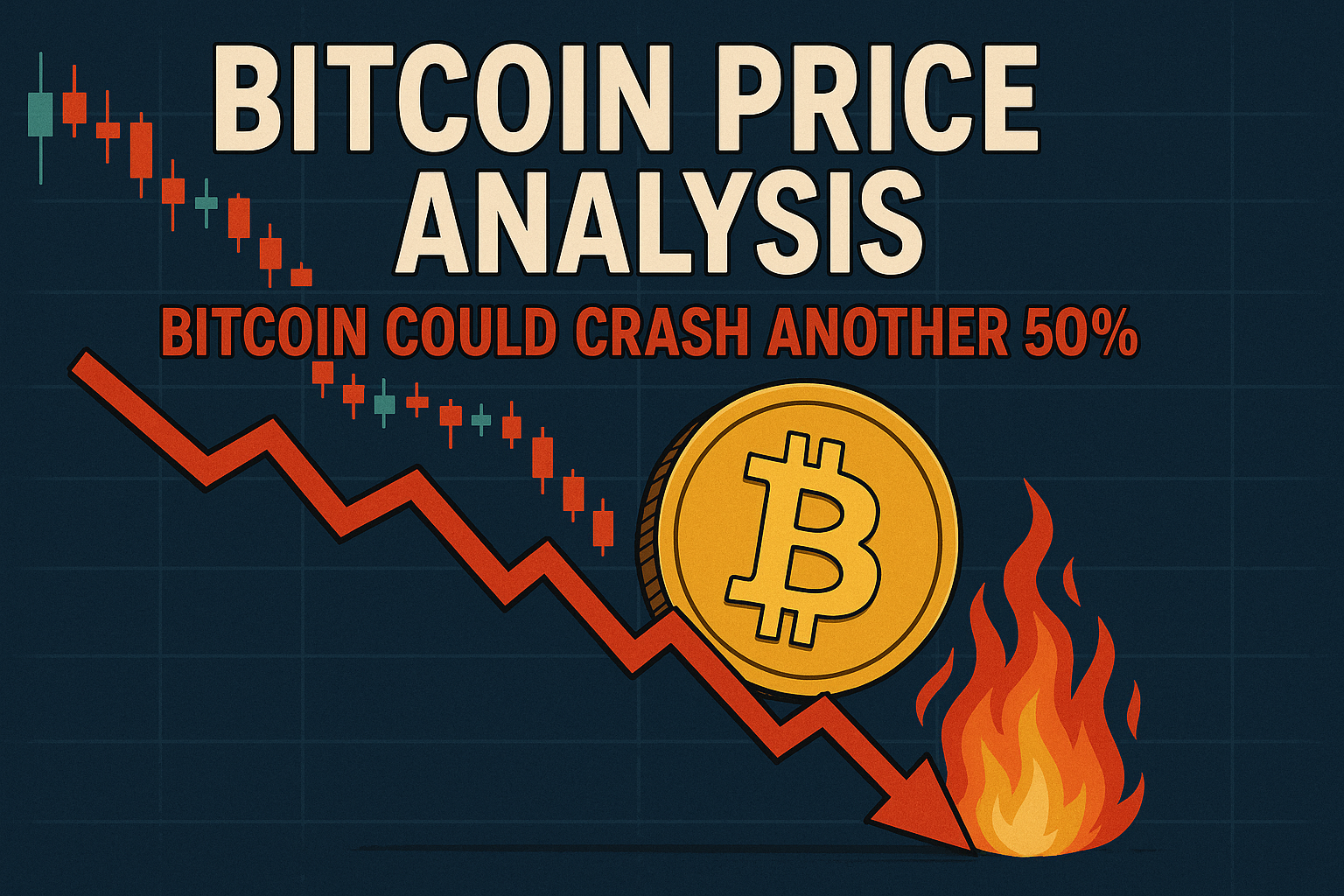 Bitcoin Price Analysis: Bitcoin Could Crash Another 50%