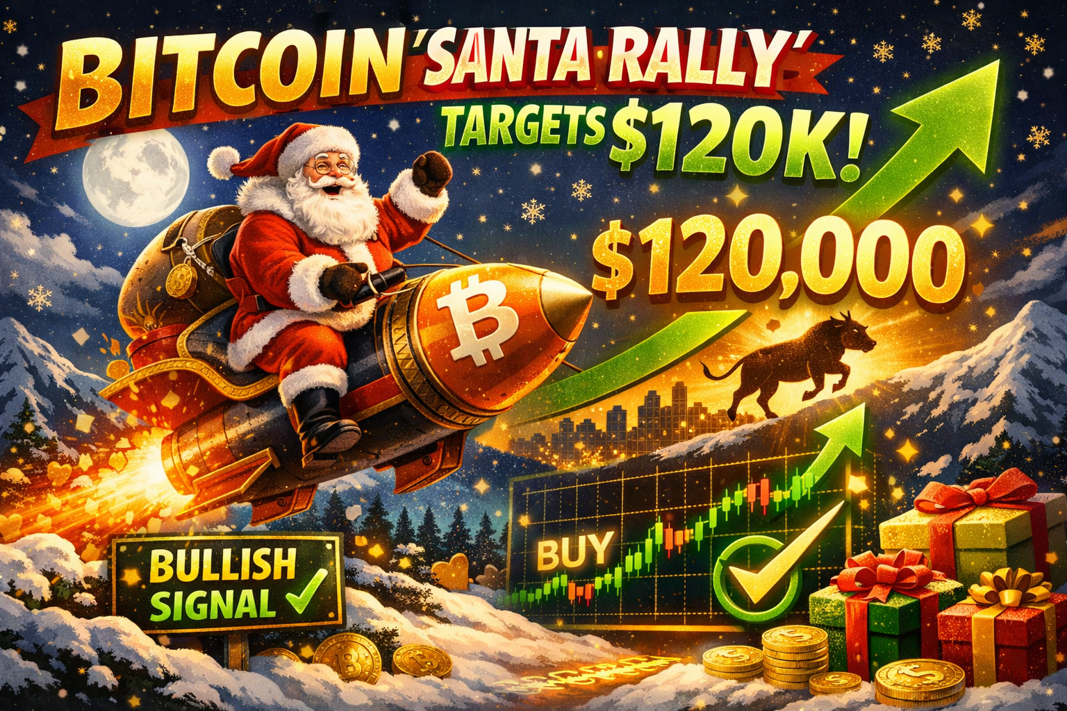 Bitcoin ‘Santa rally’ targets $120K as key BTC metric flips bullish