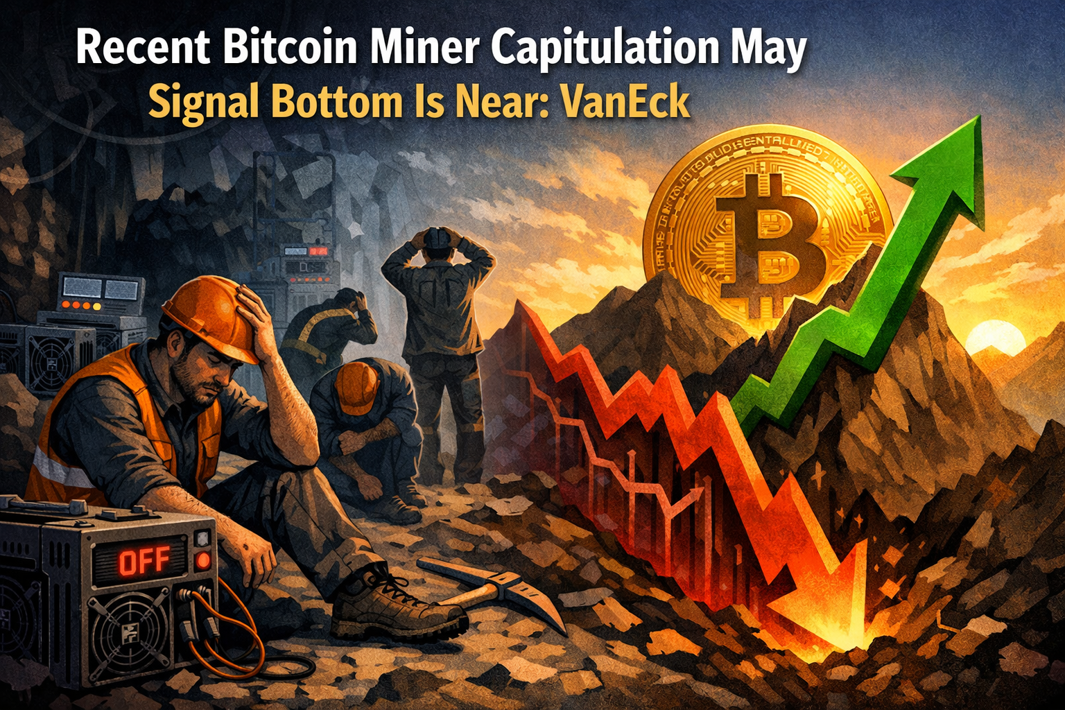 Recent Bitcoin Miner Capitulation May Signal Bottom Is Near: VanEck
