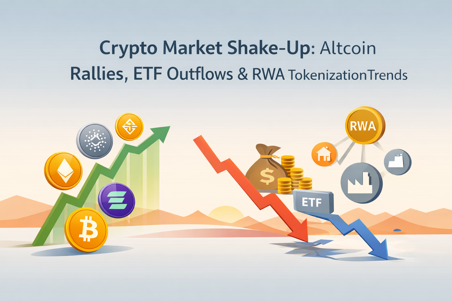 Crypto Market Shake-Up: Altcoin Rallies, ETF Outflows & RWA Tokenization Trends