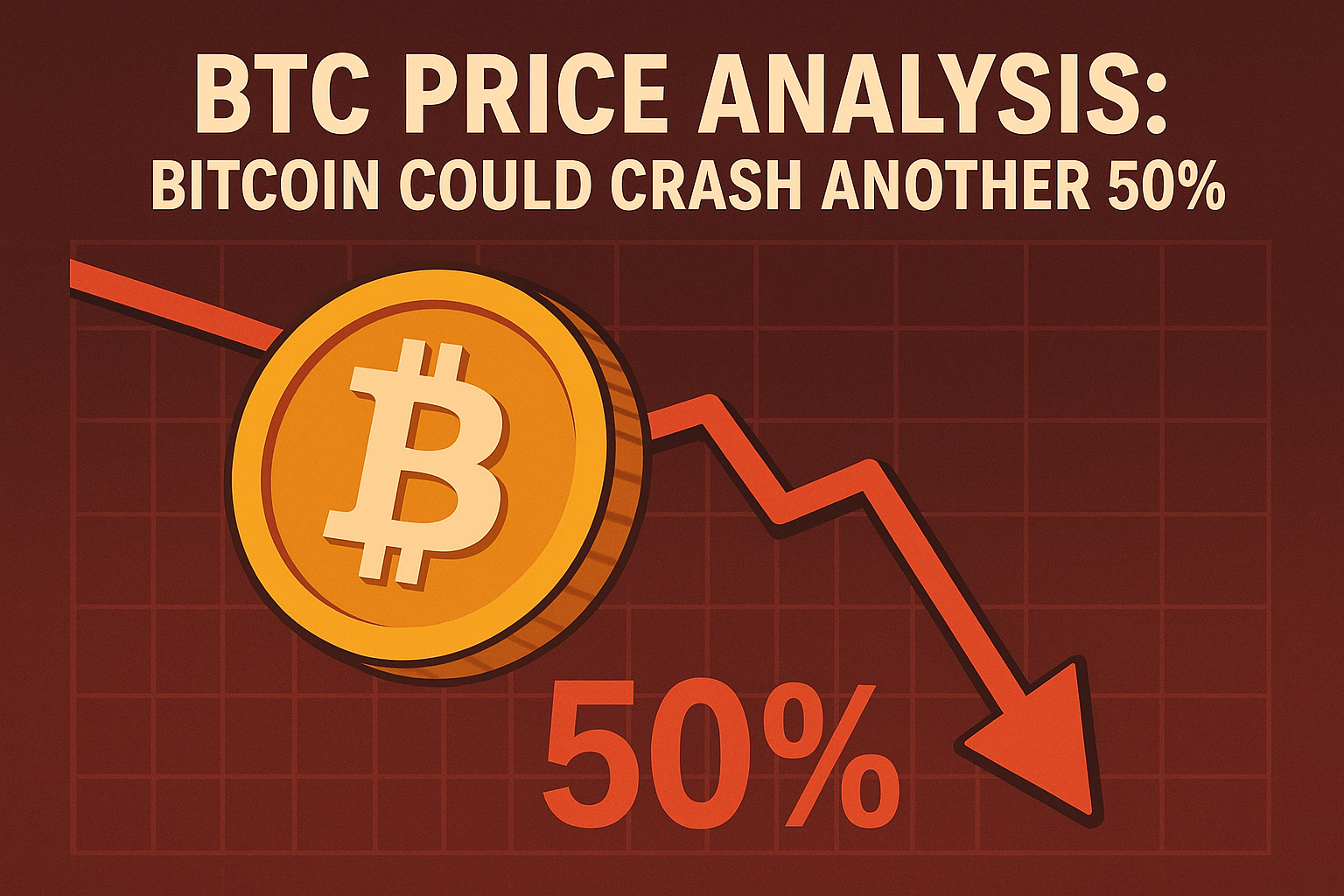 BTC Price Analysis: Bitcoin Could Crash Another 50%
