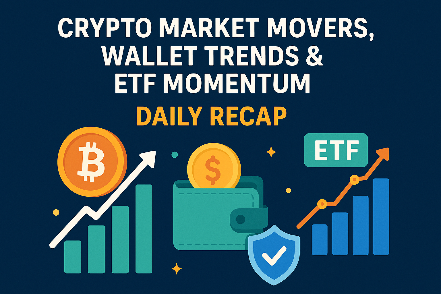 Crypto Market Movers, Wallet Trends & ETF Momentum – Daily Recap