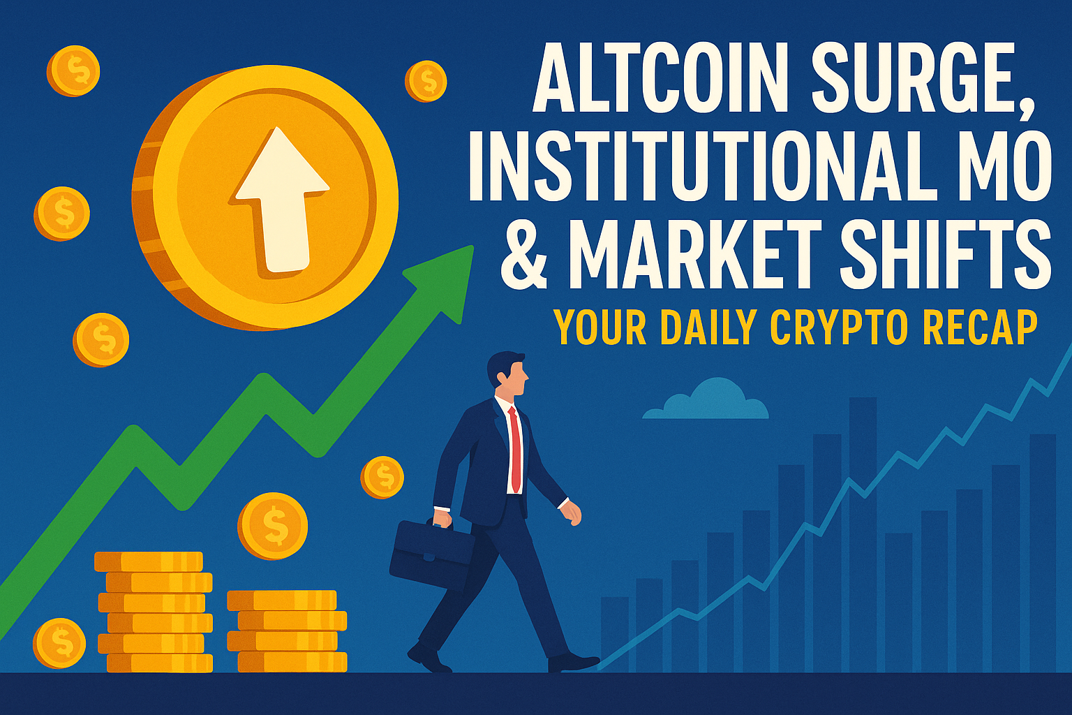 Altcoin Surge, Institutional Moves & Market Shifts: Your Daily Crypto Recap