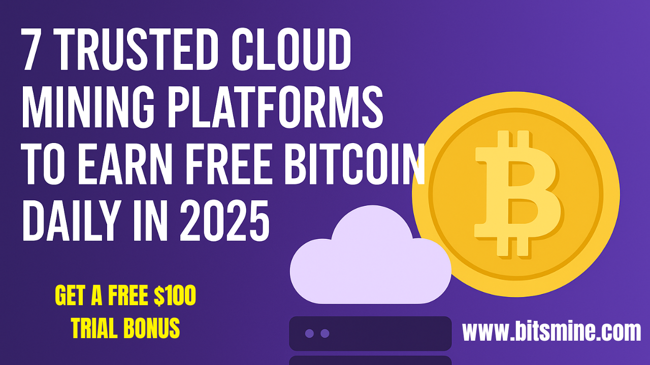 7 Trusted Cloud Mining Platforms to Earn Free Bitcoin Daily in 2025