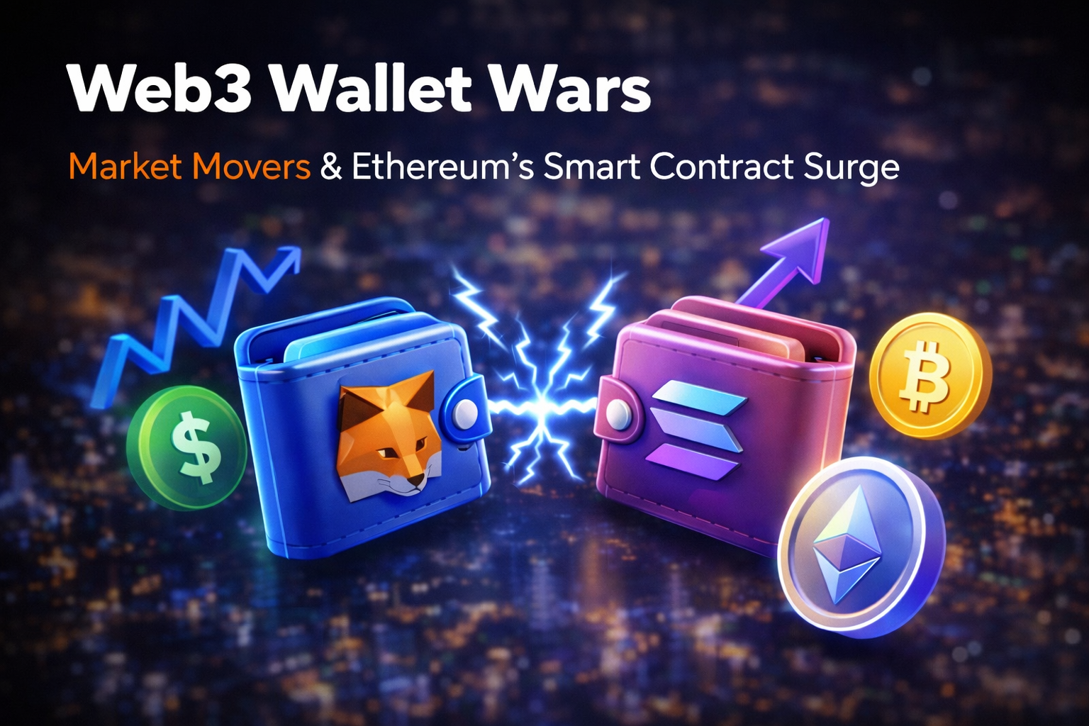 Web3 Wallet Wars, Market Movers & Ethereum’s Smart Contract Surge