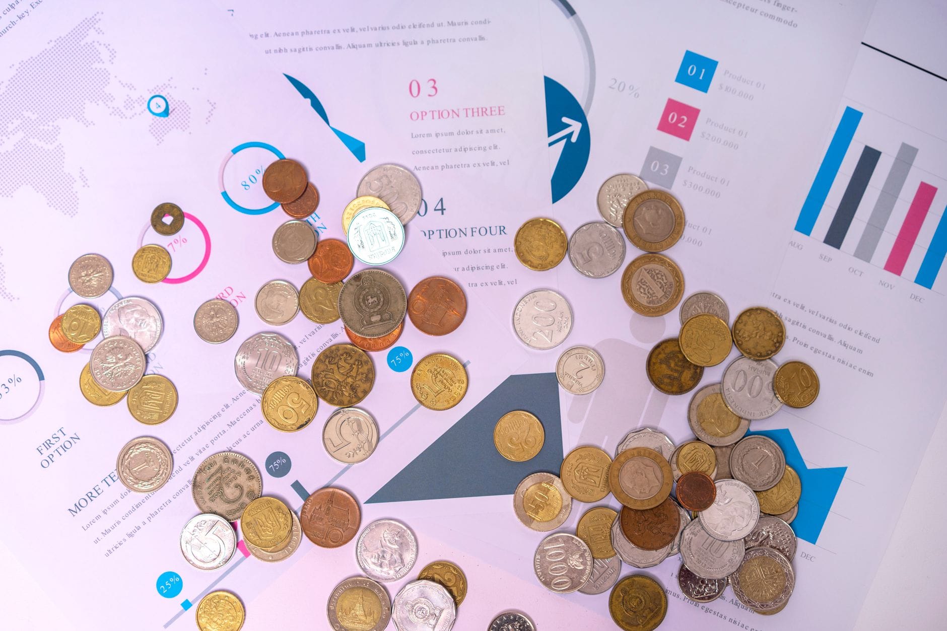 Regulatory documents and global financial policy papers on desk