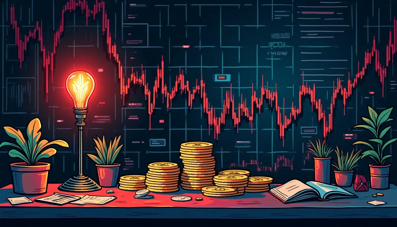 Bear market price charts with structural versus cyclical yield performance comparisons