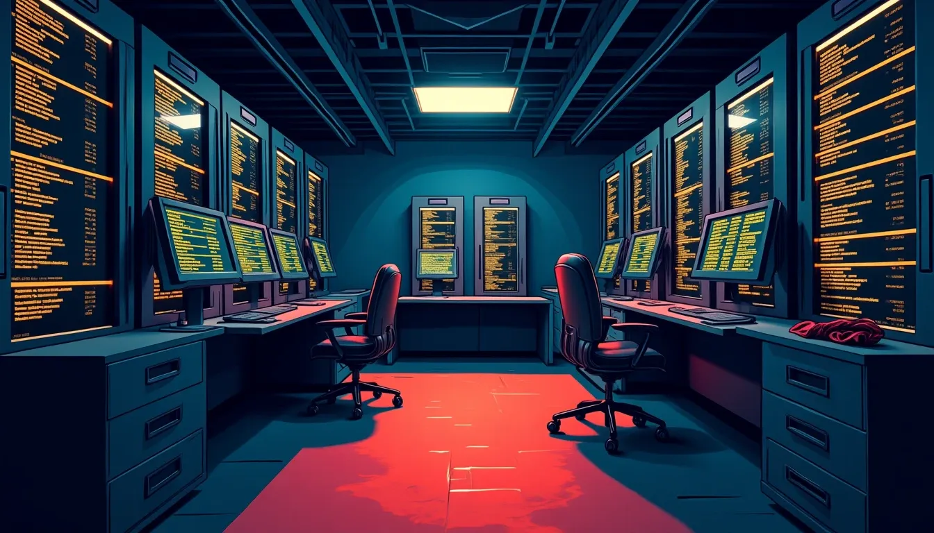 breached backend system infrastructure showing compromised transfer authorization layer