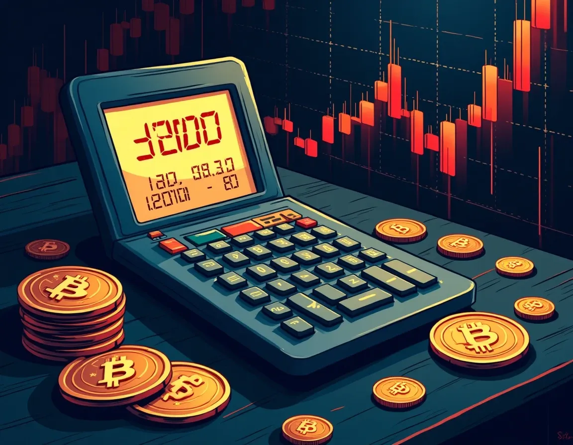 Funding rate arbitrage calculation showing periodic payments between perpetual contract positions