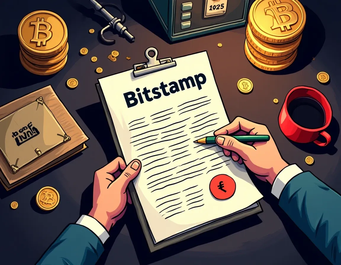 Robinhood acquisition paperwork for Bitstamp exchange enabling derivatives infrastructure integration