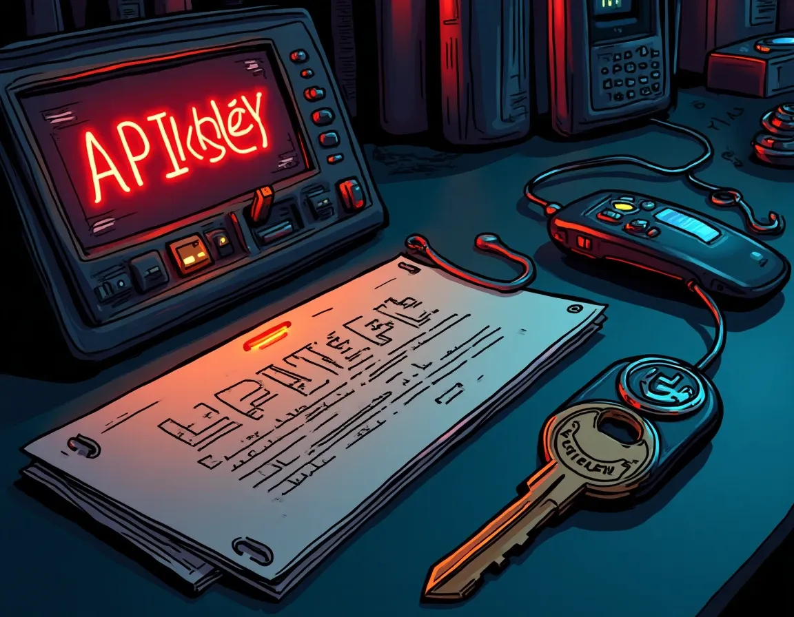 Hardware security key with 2FA token and API encryption certificate