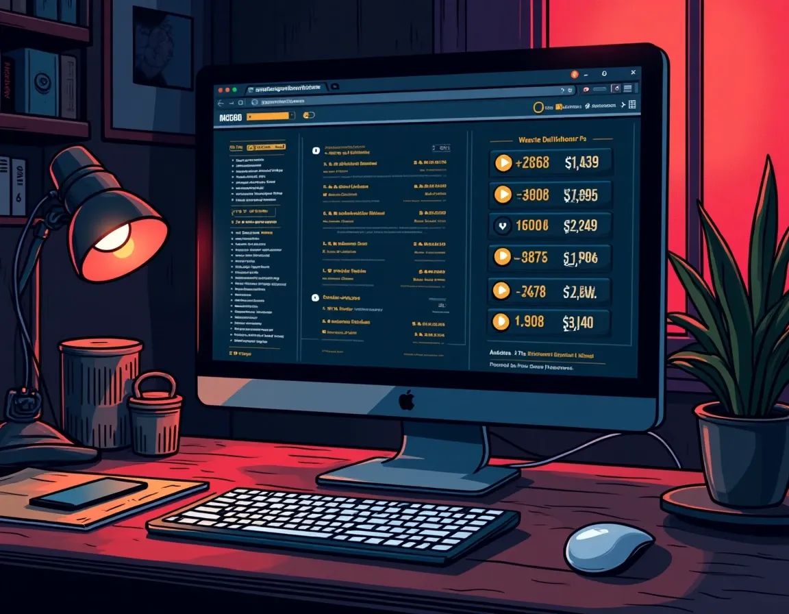 Crypto exchange proof-of-reserves verification displaying Merkle tree and wallet holdings on monitor