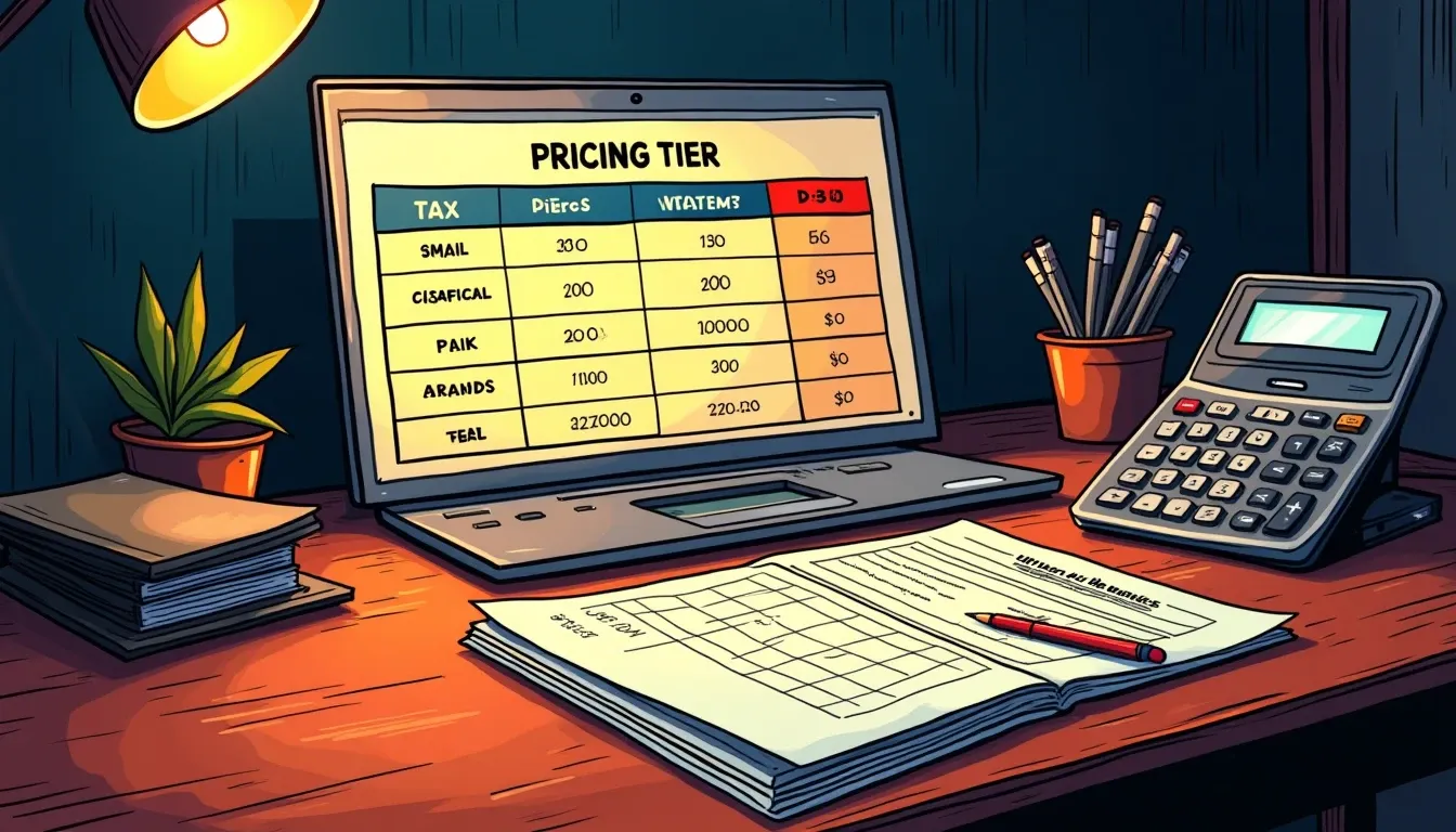 Crypto tax software pricing tiers with transaction volumes, calculator, and Form 1099-DA