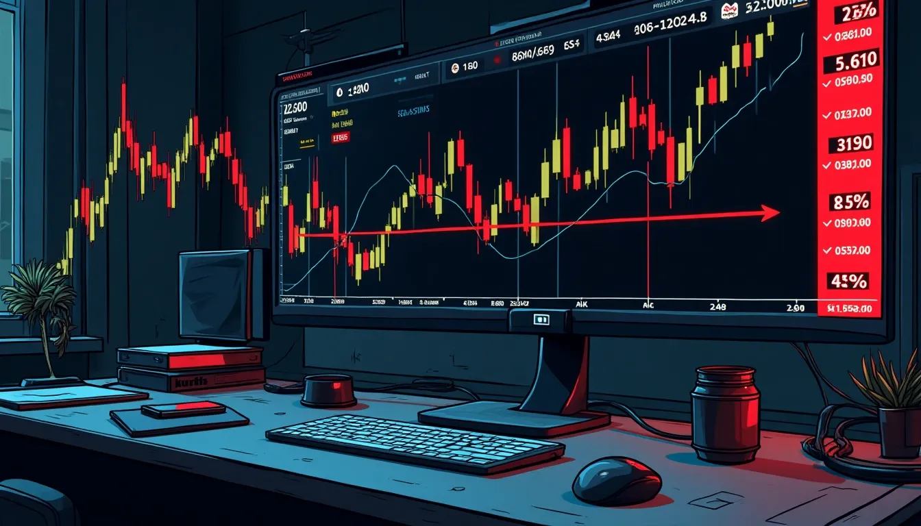 Order book depth chart displaying bid-ask spread gaps and arbitrage opportunities between price levels