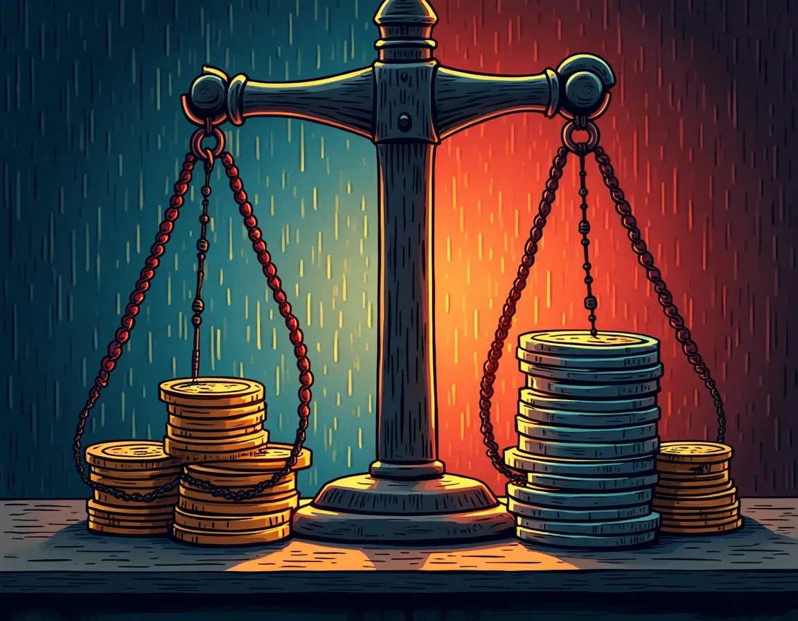 Side-by-side comparison of market-driven versus governance-set interest rate structures for DeFi lending