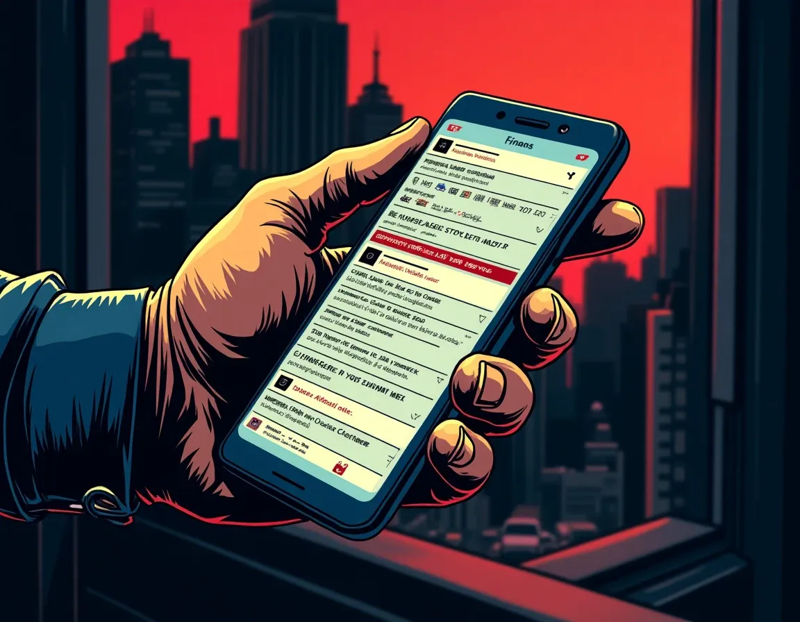 Mobile phone displaying protocol security alerts and community warnings on social media during DeFi exploit