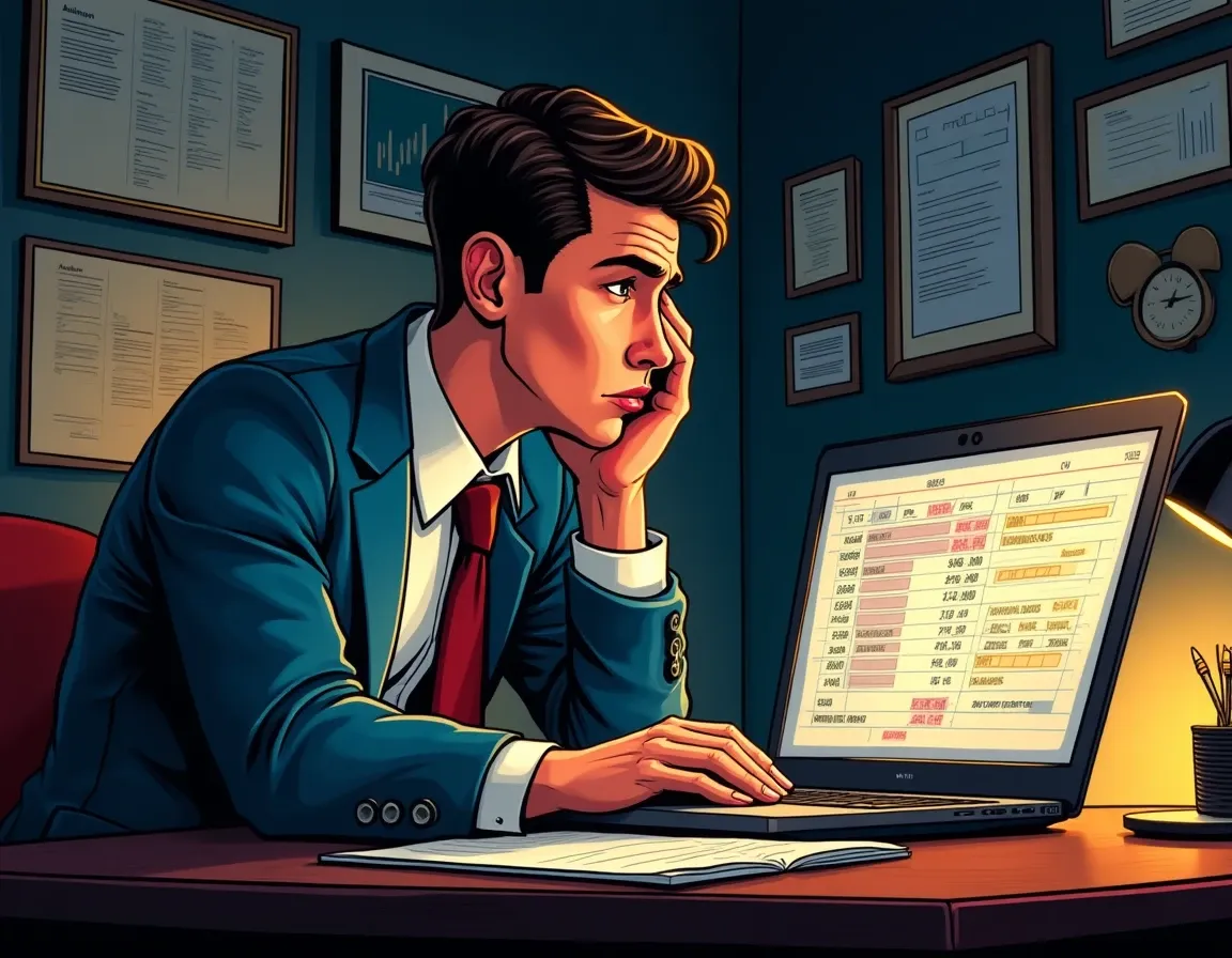 Person examining incomplete transaction records showing gaps in cryptocurrency cost basis documentation