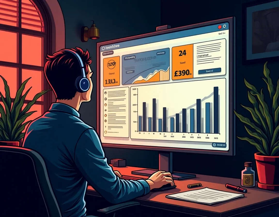 DefiLlama fee and revenue dashboard displaying protocol allocation changes over time
