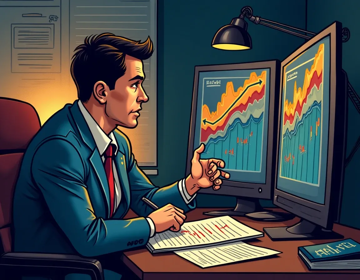 Side by side comparison of quoted APY versus realized returns on yield position