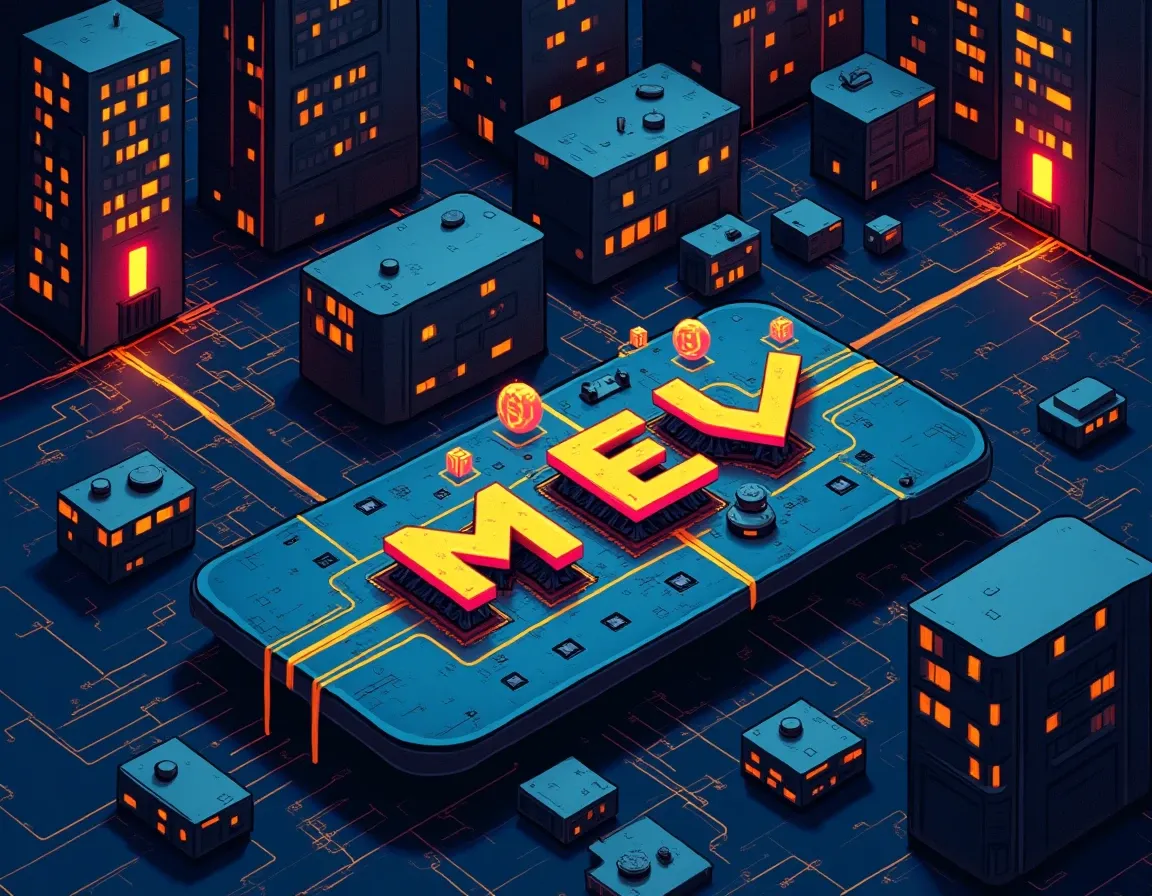 Ethereum validator network architecture with MEV relay infrastructure and block builder connections