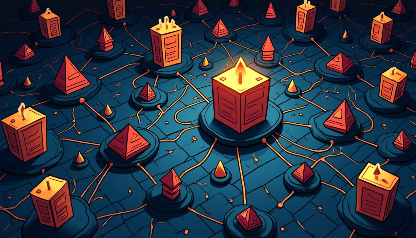 Ethereum validator node infrastructure showing staking network and yield components