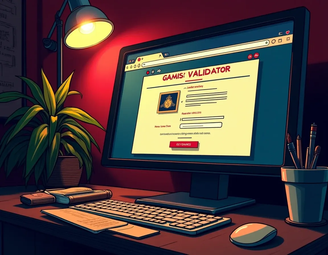 Online gaming license verification interface showing MGA and Curaçao validator tools
