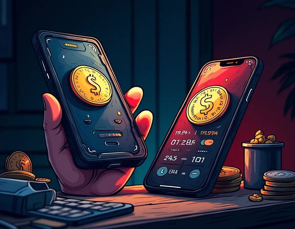 Two-wallet architecture separating cold storage vault from active DeFi yield position wallet