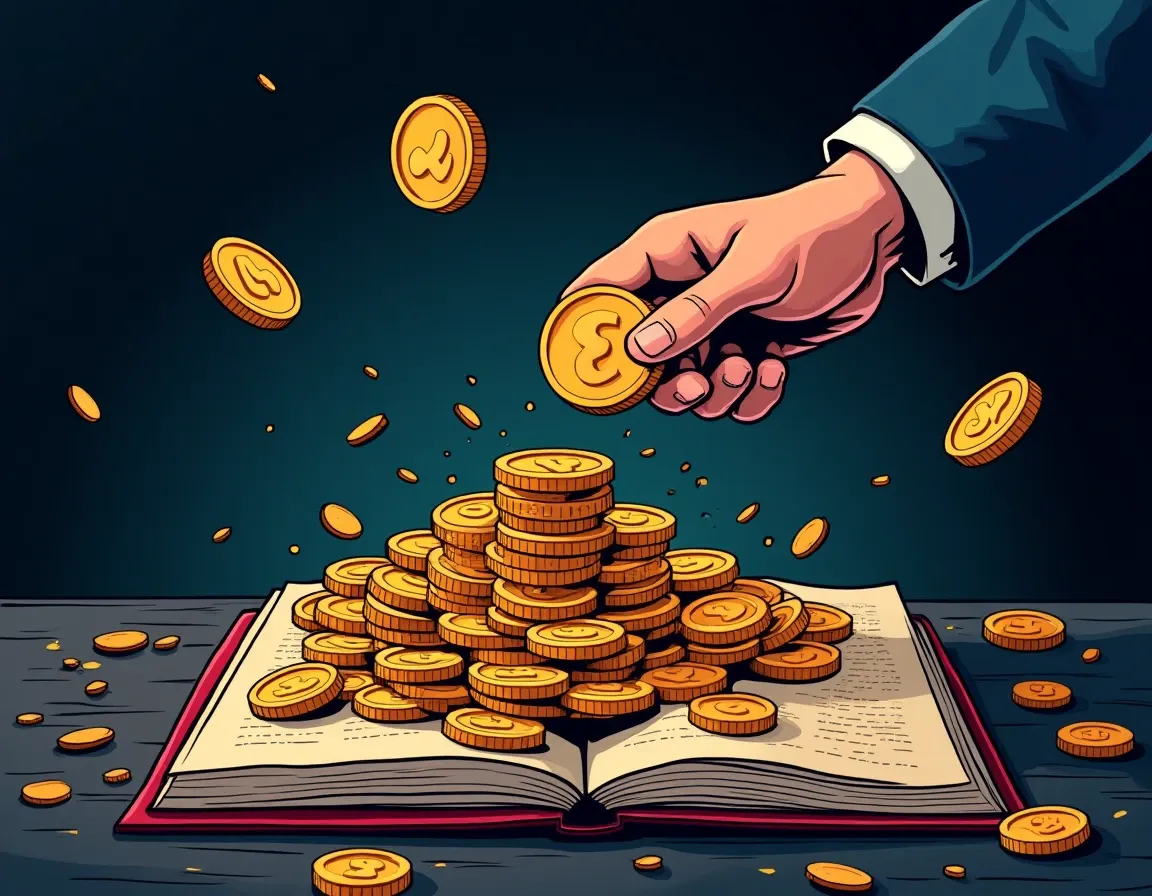 Staking rewards flowing from validator node into transaction ledger with timestamps