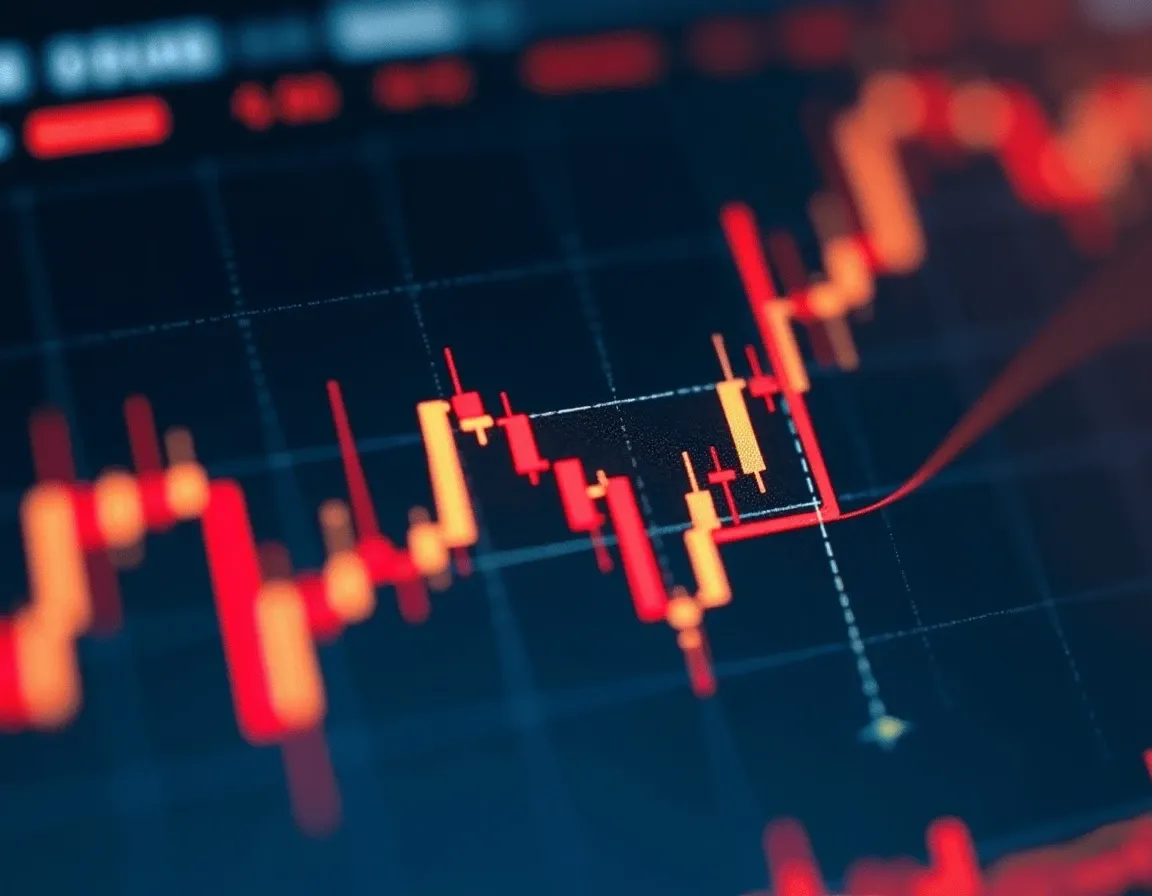Bid-ask spread percentages displayed on digital trading platform showing liquidity health indicators