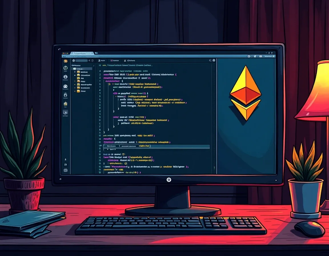 Verified smart contract source code displayed on Etherscan with green checkmark icon
