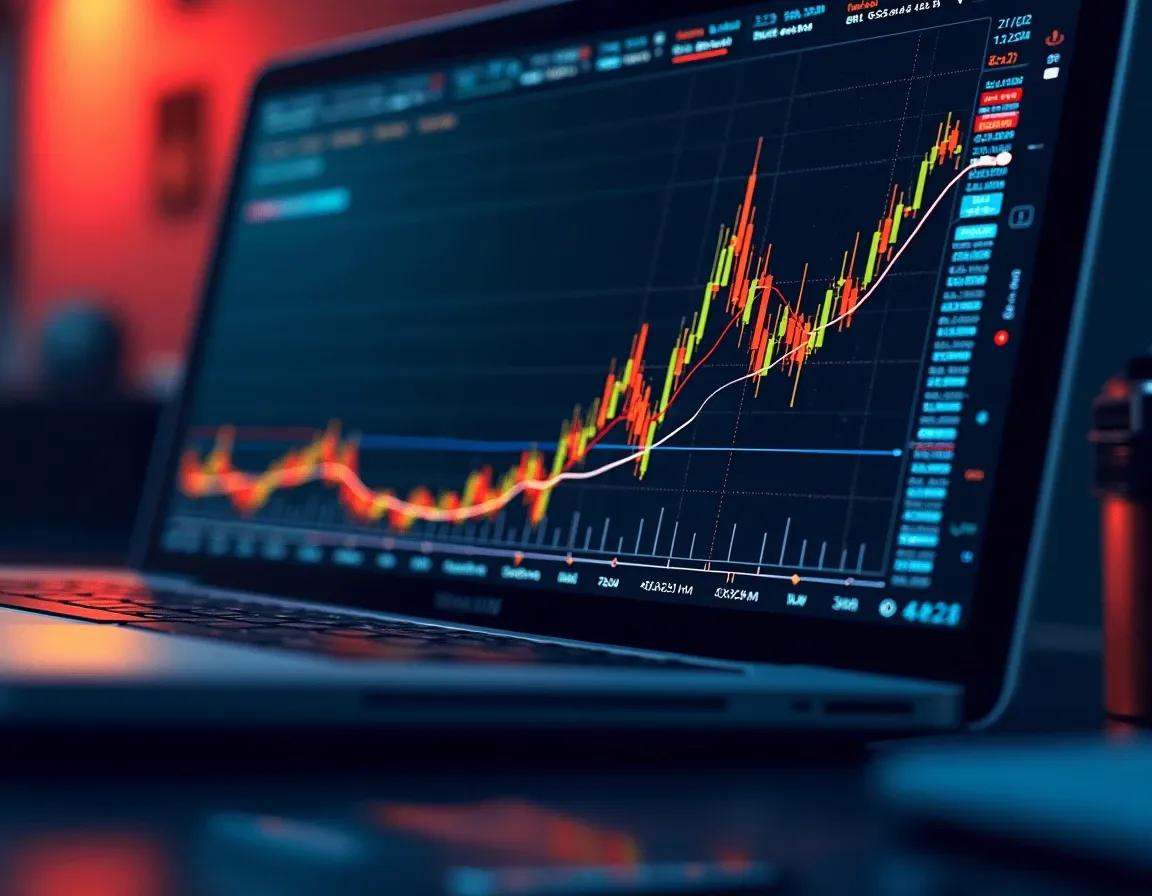 Cryptocurrency liquidity depth chart showing buy and sell orders on trading platform