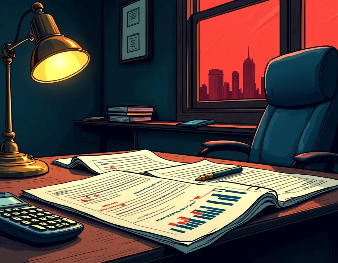 Institutional lending documents and yield calculations showing credit-backed stablecoin revenue model
