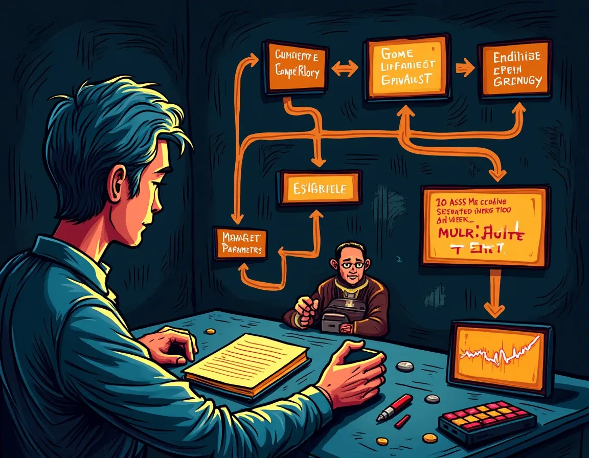 Curator risk assessment workflow illustrating market parameter evaluation and allocation decision process in Morpho vaults