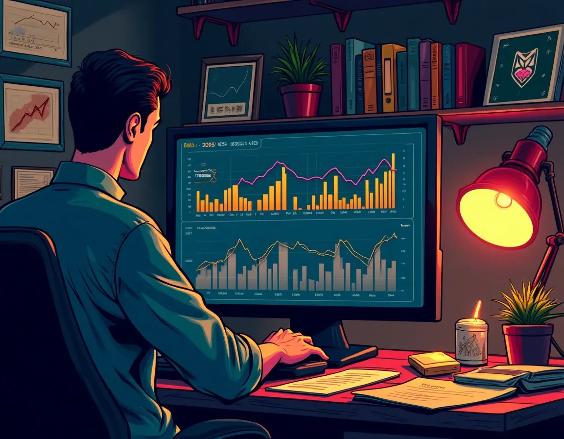 Market analyst examining correlation between Bitcoin rally and Dogecoin price movement on September 21
