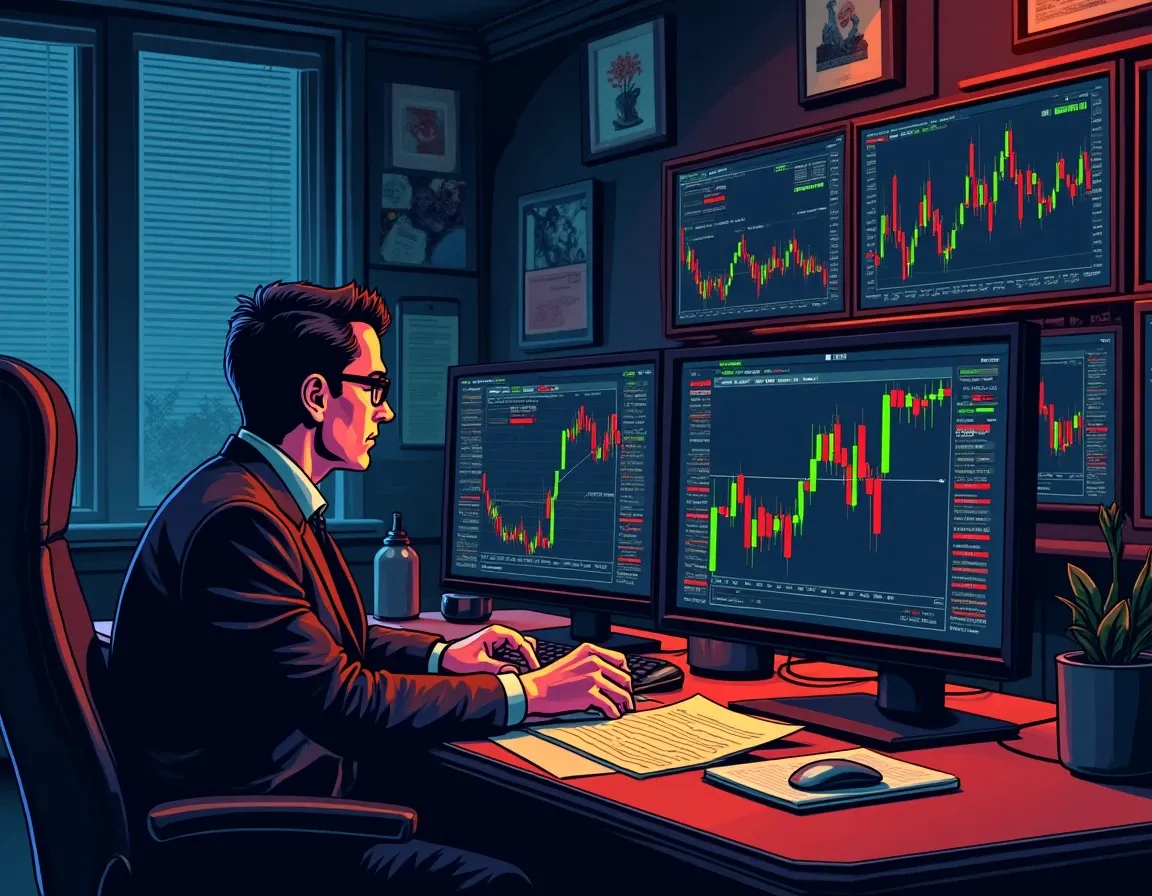 Cryptocurrency derivatives trading screen displaying Dogecoin open interest and liquidation metrics during rally