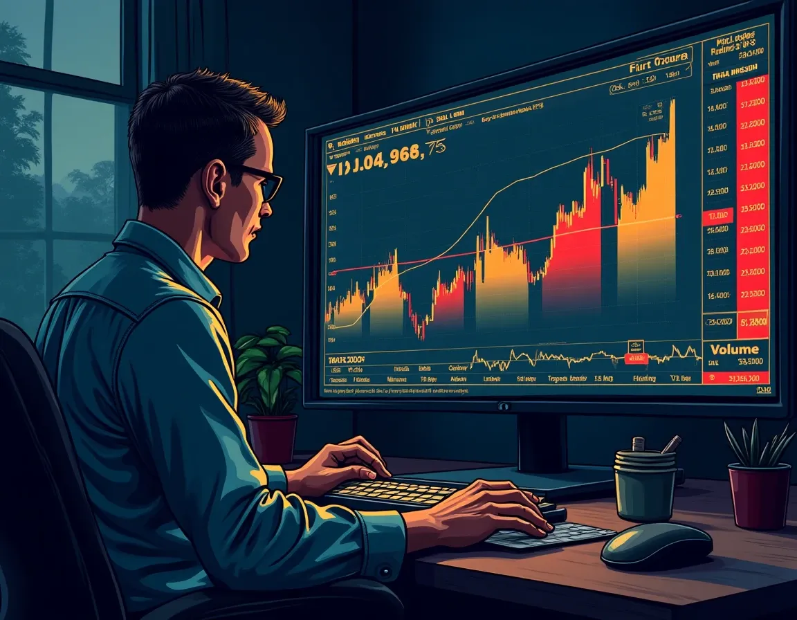 Futures trading dashboard displaying Litecoin open interest doubling with leverage ratio indicators highlighted