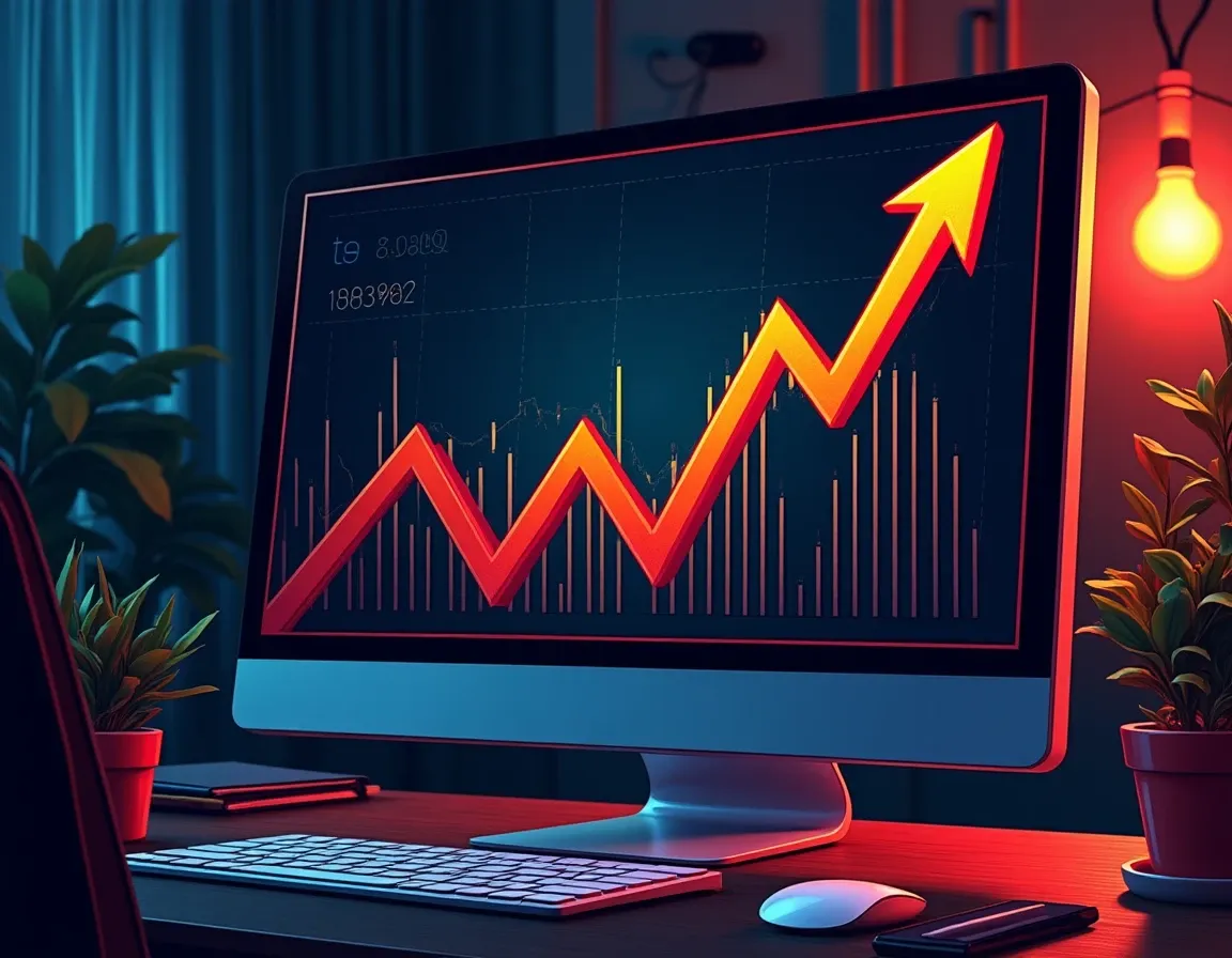 Chart displaying Zcash 189 percent monthly price increase with daily and weekly gains highlighted