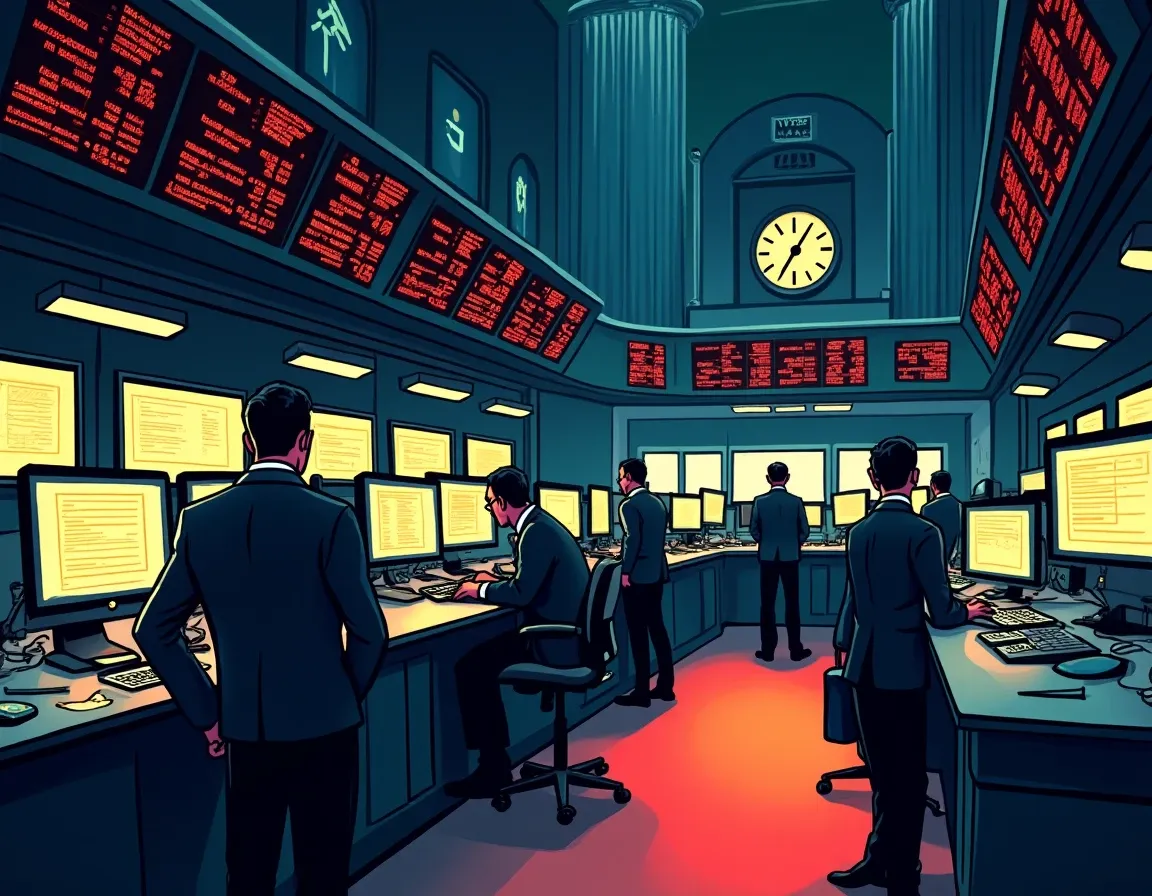 NYSE trading floor representing institutional market access through Grayscale Zcash spot ETF launch