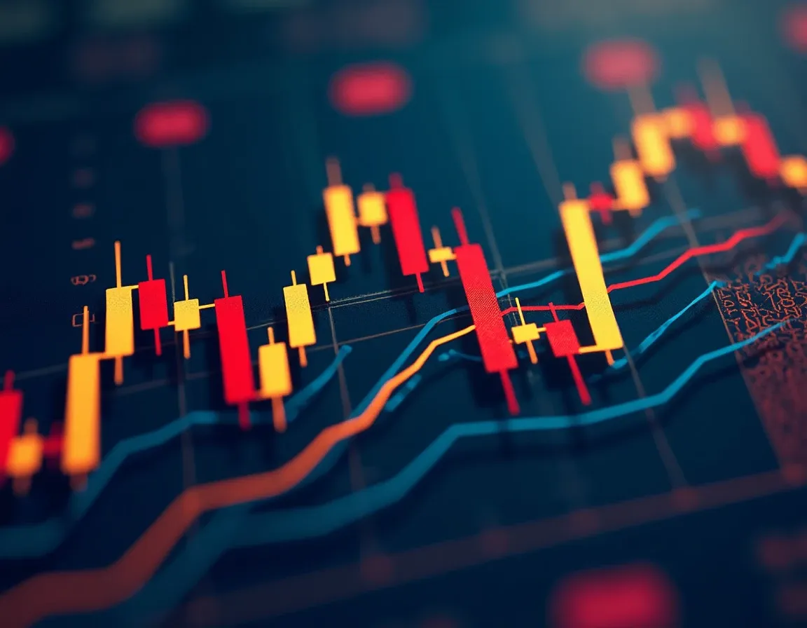Financial charts displaying altcoin narrative cycle stages from ignition to saturation phase