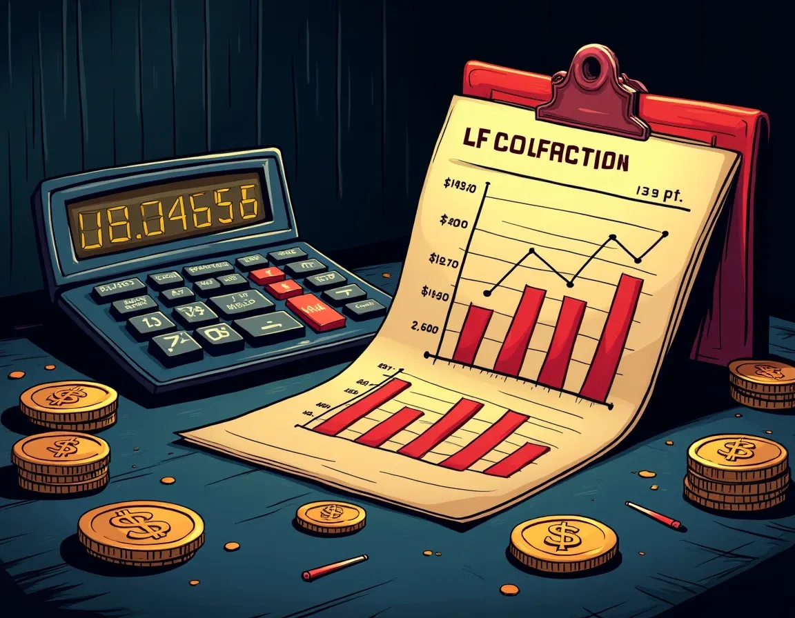 Financial analysis comparing NFT collection sizes and realistic monthly royalty income potential