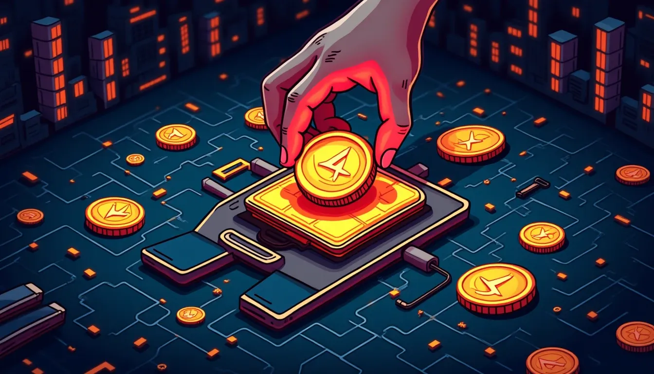Fractional tokens represented as tradable shares distributed across multiple wallet interfaces